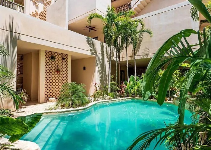 Apartment @villa.akbal- 2bd Rooftop W/ Open Dinning Tulum