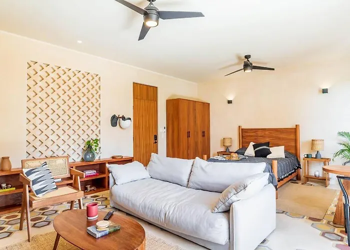 Apartment @villa.akbal- 2bd Rooftop W/ Open Dinning Tulum